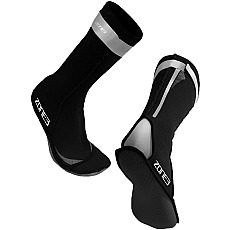Zone3 Neoprene Swim Socks - Reflective Silver Zone3 Neoprene Swim Socks - Reflective Silver