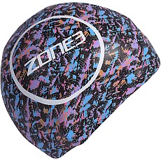 Zone3 Silicone Swimming Cap - Aztec