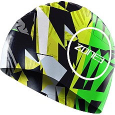 Zone3 Silicone Swimming Cap - High Jazz 2.0