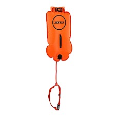 Zone3 Swim Buoy Open Water Swimming Tow Float Dry Bag - Hi-Viz Orange -28L Zone3 Swim Buoy Open Water Swimming Tow Float Dry Bag - Hi-Viz Orange -28L