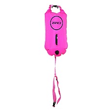 Zone3 Swim Buoy Open Water Swimming Tow Float Dry Bag - Hi-Viz Pink -28L Zone3 Swim Buoy Open Water Swimming Tow Float Dry Bag - Hi-Viz Pink -28L