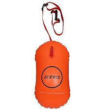 Zone3 Swim Buoy Open Water Swimming Tow Float - Hi-Viz Orange -28L