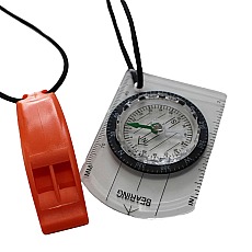 Zone3 Open Water Swimming Safety Whistle and Compass