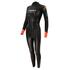 Zone3 Womens Aspect Breaststroke Swimming Wetsuit - Blue/Orange