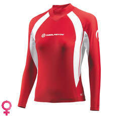 Neil Pryde ELITE Rashguard Womens - Red/White