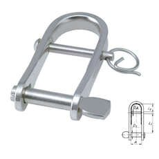 Allen Brothers Strip Shackle with Key Pin & Extra Pin & Ring