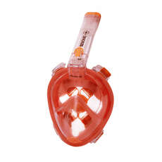 Beuchat Junior Smile Full Face Snorkelling Mask - Coral Pink