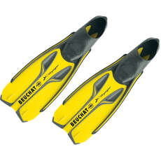 Beuchat Voyager X Snorkelling Fins - Yellow