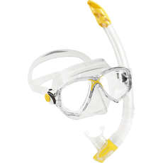 Cressi Marea VIP Mask & Snorkel Set - Yellow/Yellow