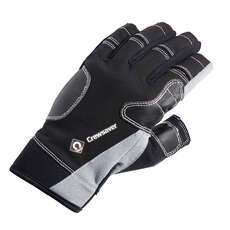 Crewsaver Short Finger Gloves  - Black