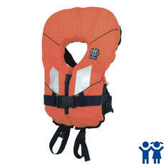 Crewsaver Childrens Spiral 100N Lifejacket - Orange / Navy