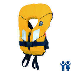 Crewsaver Spiral Childrens 100N Lifejacket - Yellow/Navy