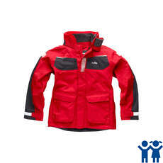 Gill Junior Coast Jacket - Red