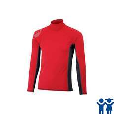 Gill Junior Long Sleeve Pro Rash Vest - Red Gill Junior Long Sleeve Pro Rash Vest - Red