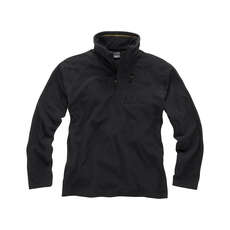 Gill Mens Grid Microfleece Zip Neck - Graphite