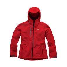 Gill Mens Hooded Pro Softshell Jacket - Red
