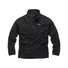 Gill Mens Thermogrid Zip Neck - Black
