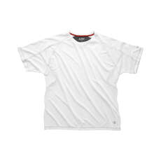 Gill Mens UV Tec Crew Neck T-Shirt - White