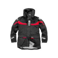 Gill OS1 Sailing Jacket - Graphite/Red Gill OS1 Sailing Jacket - Graphite/Red