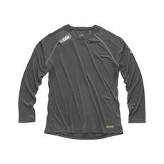 Gill Race Long Sleeve T-Shirt - Ash