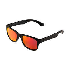 Gill Reflex Floating Sunglasses - Matt Black/Orange Mirror