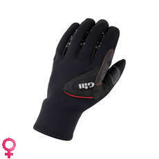 Gill Three Season Sailing Gloves - Black/Grey