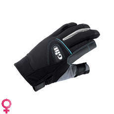 Gill Womans Championship Long Finger Sailing Gloves 2020 - Black