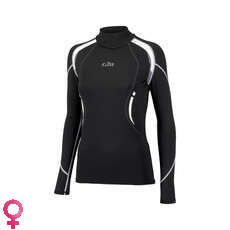 Gill Womens Hydrophobe Long Sleeve Top - Black