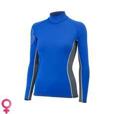 Gill Womens Long Sleeve Pro Rash Vest - Blue Gill Womens Long Sleeve Pro Rash Vest - Blue