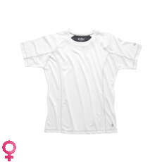 Gill Womens UV Tec Crew Neck T-Shirt - White