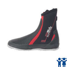 Gul Junior All Purpose Boots 5mm Wetsuit Boots - Black/Red Gul Junior All Purpose Boots 5mm Wetsuit Boots - Black/Red