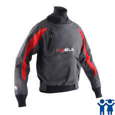 Gul BALLISTIC Junior Dry Top 2015 - Grey/Red