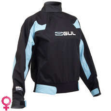 Gul Womens BALLISTIC Taped Spray Top 2015 - Black/Starlight Blue