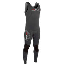 Gul Code Zero 3mm Mens Long John - Charcoal