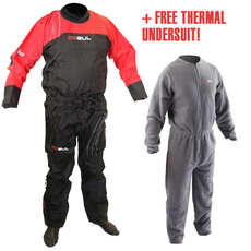 Gul Force Adult Back Zip Drysuit 2014 - FREE THERMAL UNDERSUIT