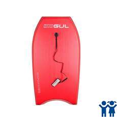 Gul Junior 36 inch Response Bodyboard - Red