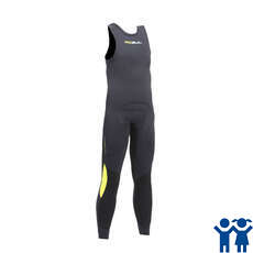 Gul Junior Code Zero 3mm Blindstitched Long John Wetsuit - Black