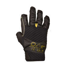 Gul Junior Evo Pro Three Finger Sailing Gloves  - Black