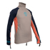 Gul Junior Girls Long Sleeve Rashvest - Silver/Coral