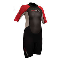 Gul Junior Response 3/2mm Shorty Wetsuit - Black/Red