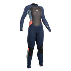 Gul Junior Response 3/2mm Wetsuit - Navy/Lines
