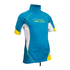 Gul Junior Short Sleeve Rashvest - Crip/White