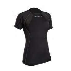 Gul Ladies Evolite FL Thermal Short Sleeve Top - Black Gul Ladies Evolite FL Thermal Short Sleeve Top - Black
