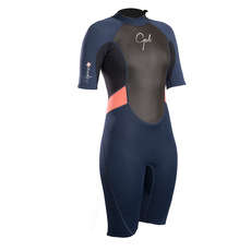 Gul Ladies Response 3/2mm FL Shorty Wetsuit - Navy/Black