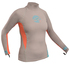 Gul Ladies Swami Long Sleeve Rashvest - Silver/Coral