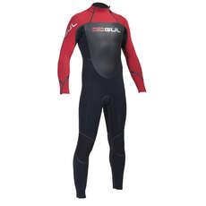 Gul Profile 5/3mm Blind Stitch Mens Steamer Wetsuit 2014 - Black/Red