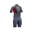 Gul Response 3/2mm FLatlock T2 Shorty Wetsuit - Graphite/Red