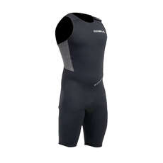 Gul Response 3/2mm FLatlock T2 Short John Wetsuit - Black Gul Response 3/2mm FLatlock T2 Short John Wetsuit - Black
