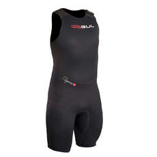 Gul Response 3/2mm Flatlock Short John Wetsuit - Black