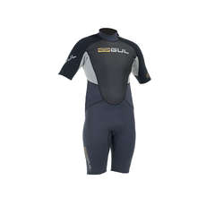 Gul RESPONSE 3/2mm Flatlock Shorty Wetsuit - Graphite/Silver
